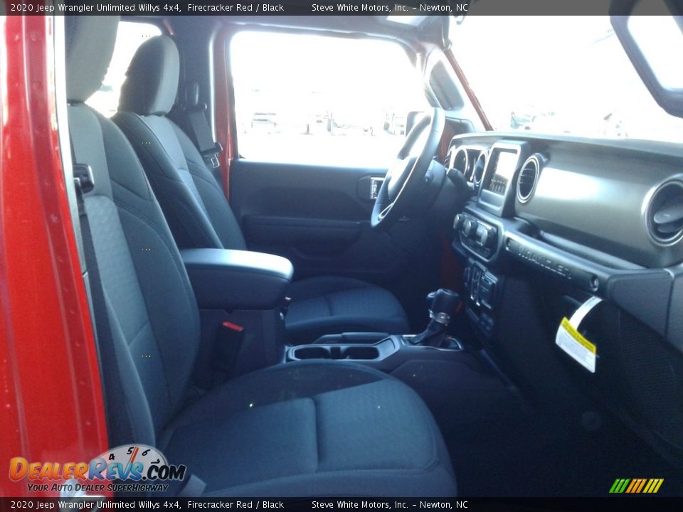 2020 Jeep Wrangler Unlimited Willys 4x4 Firecracker Red / Black Photo #18