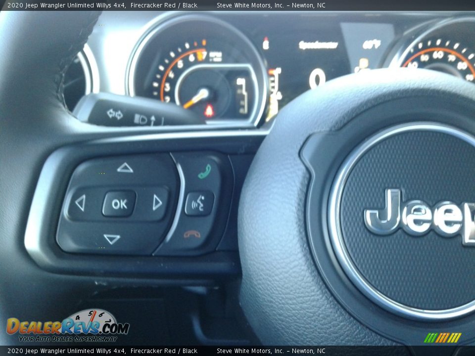 2020 Jeep Wrangler Unlimited Willys 4x4 Firecracker Red / Black Photo #19
