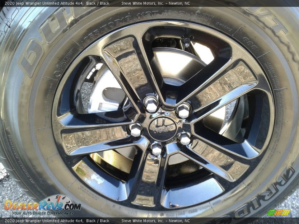 2020 Jeep Wrangler Unlimited Altitude 4x4 Black / Black Photo #9