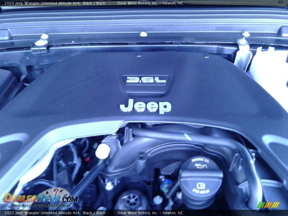 2020 Jeep Wrangler Unlimited Altitude 4x4 Black / Black Photo #10