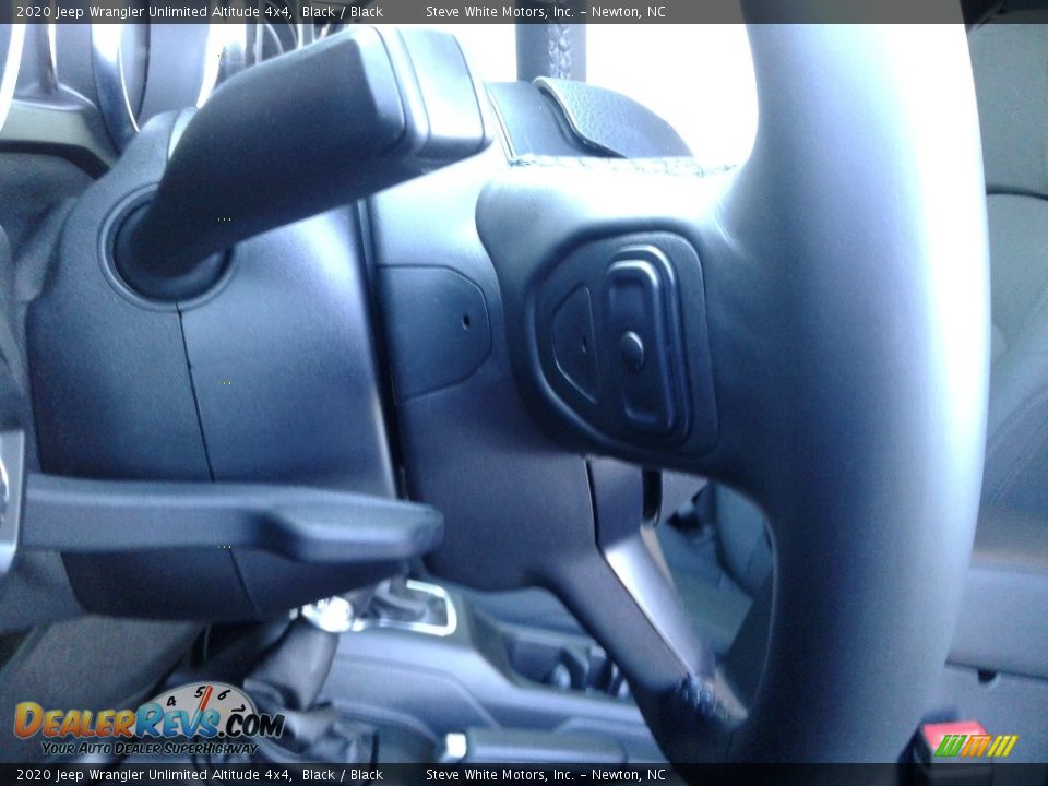 2020 Jeep Wrangler Unlimited Altitude 4x4 Black / Black Photo #13
