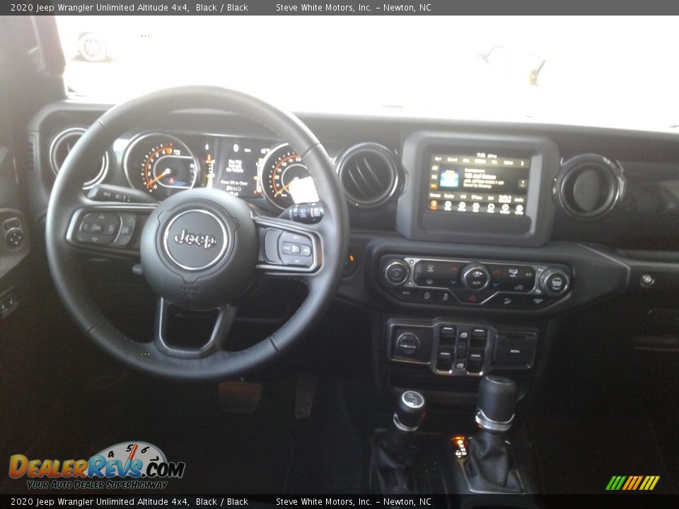 2020 Jeep Wrangler Unlimited Altitude 4x4 Black / Black Photo #14