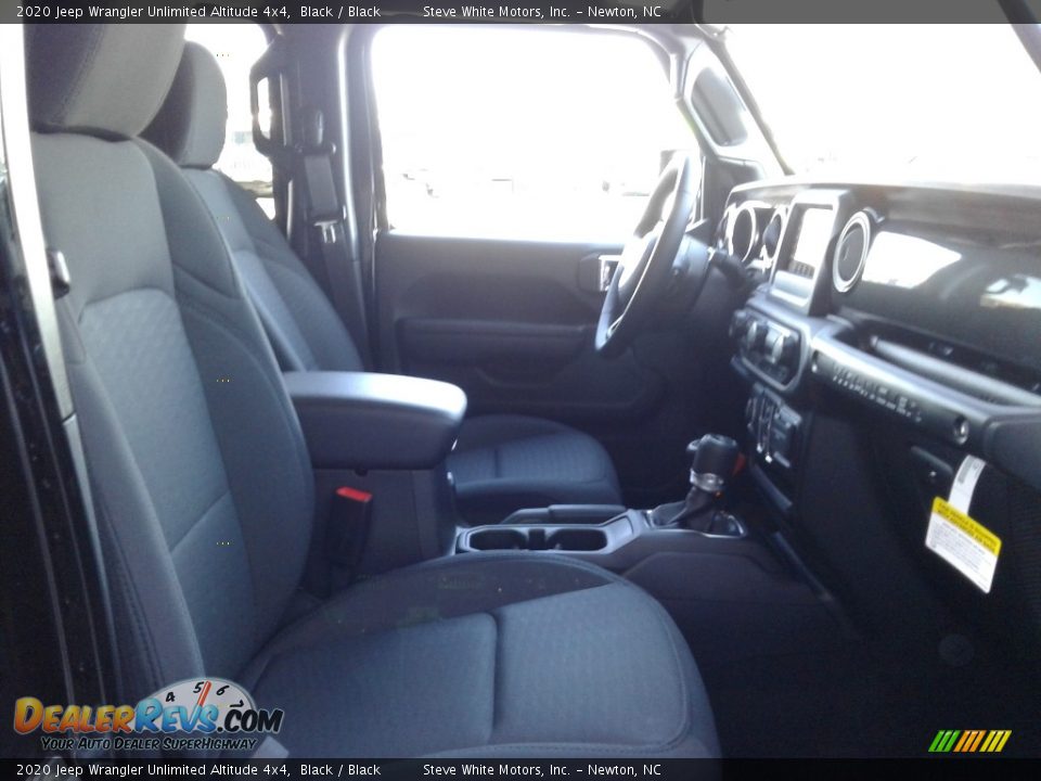 2020 Jeep Wrangler Unlimited Altitude 4x4 Black / Black Photo #18