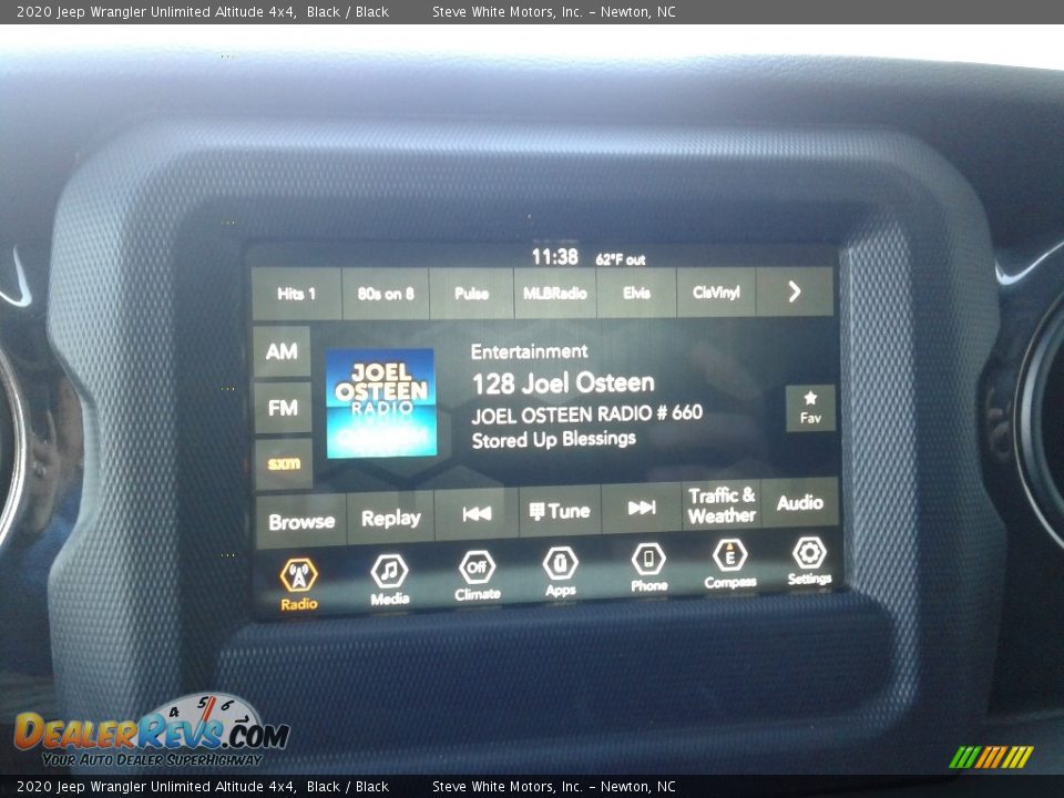2020 Jeep Wrangler Unlimited Altitude 4x4 Black / Black Photo #22