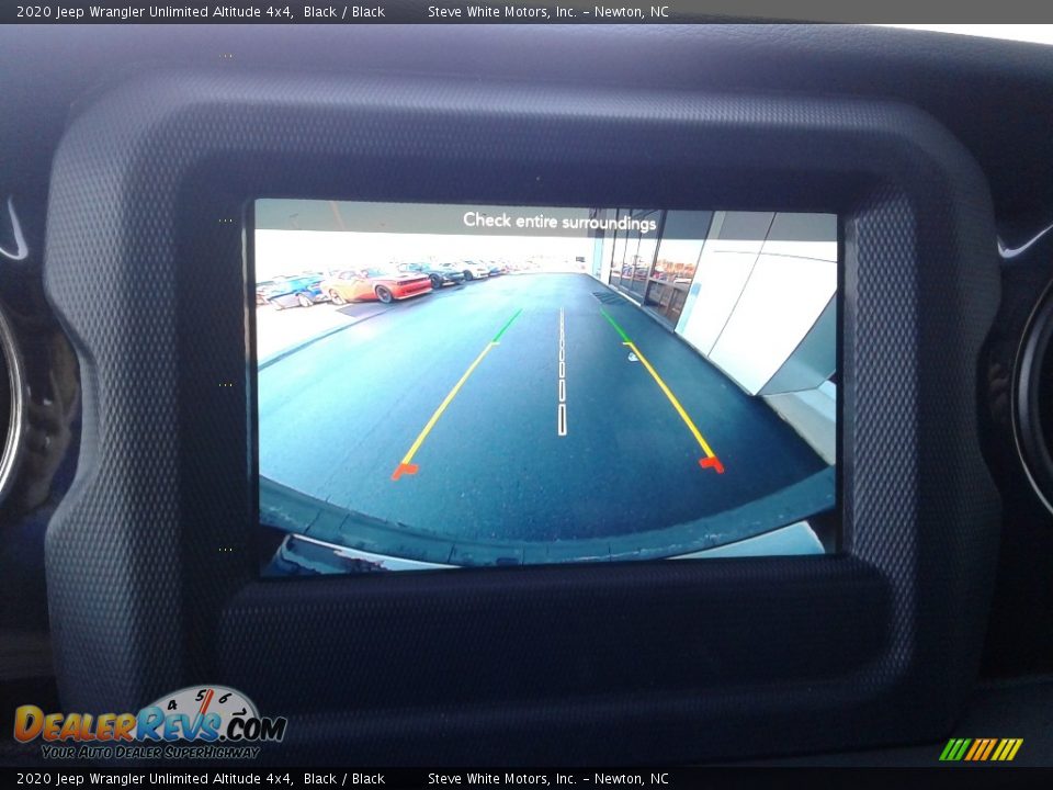2020 Jeep Wrangler Unlimited Altitude 4x4 Black / Black Photo #23