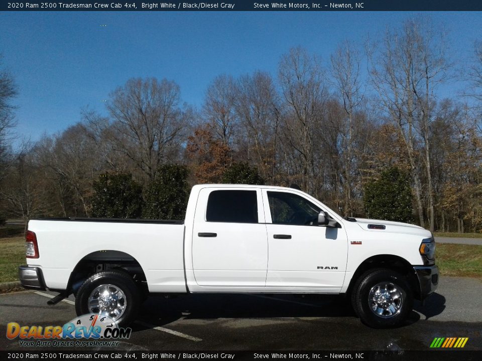 2020 Ram 2500 Tradesman Crew Cab 4x4 Bright White / Black/Diesel Gray Photo #5