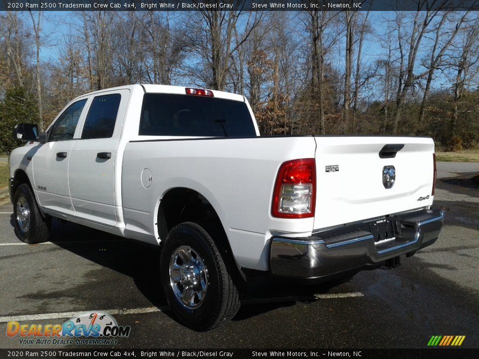 2020 Ram 2500 Tradesman Crew Cab 4x4 Bright White / Black/Diesel Gray Photo #9