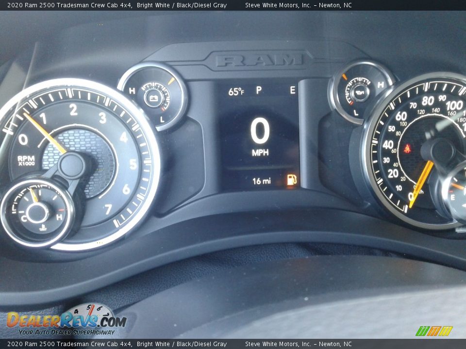 2020 Ram 2500 Tradesman Crew Cab 4x4 Bright White / Black/Diesel Gray Photo #21