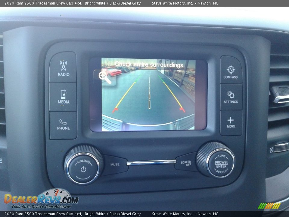 2020 Ram 2500 Tradesman Crew Cab 4x4 Bright White / Black/Diesel Gray Photo #24
