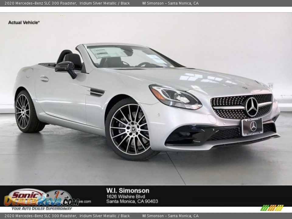2020 Mercedes-Benz SLC 300 Roadster Iridium Silver Metallic / Black Photo #1