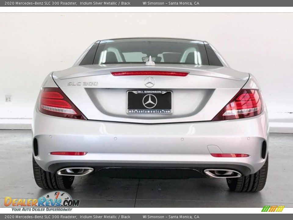 2020 Mercedes-Benz SLC 300 Roadster Iridium Silver Metallic / Black Photo #3