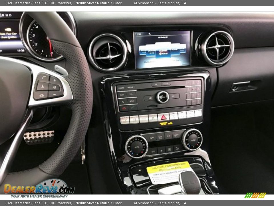 2020 Mercedes-Benz SLC 300 Roadster Iridium Silver Metallic / Black Photo #6
