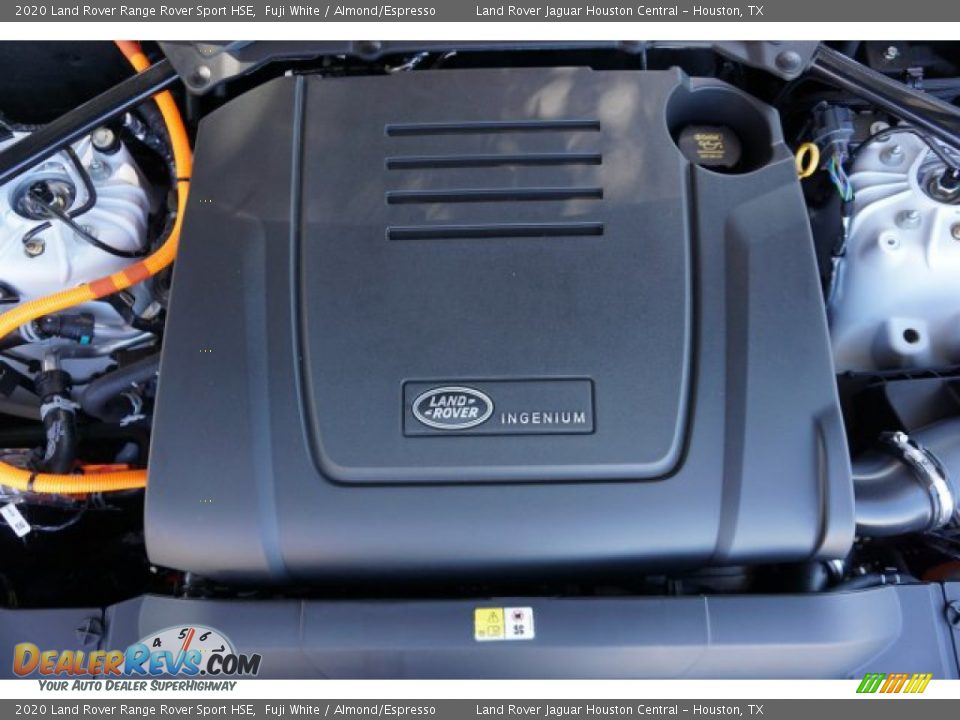 2020 Land Rover Range Rover Sport HSE Fuji White / Almond/Espresso Photo #29