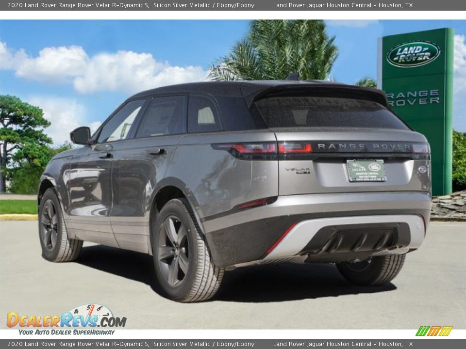 2020 Land Rover Range Rover Velar R-Dynamic S Silicon Silver Metallic / Ebony/Ebony Photo #4