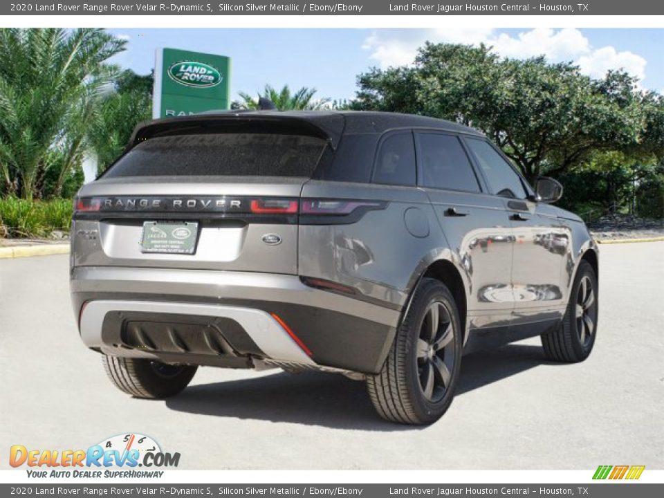 2020 Land Rover Range Rover Velar R-Dynamic S Silicon Silver Metallic / Ebony/Ebony Photo #5