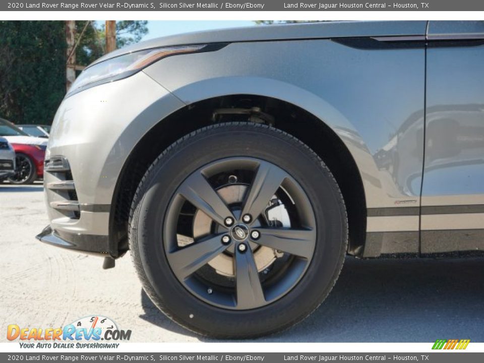 2020 Land Rover Range Rover Velar R-Dynamic S Silicon Silver Metallic / Ebony/Ebony Photo #7