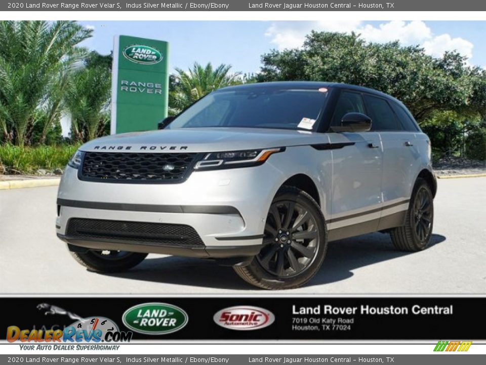 2020 Land Rover Range Rover Velar S Indus Silver Metallic / Ebony/Ebony Photo #1