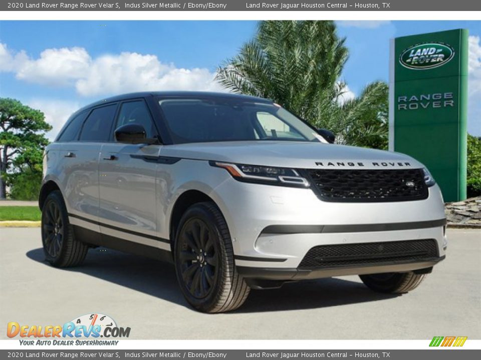 2020 Land Rover Range Rover Velar S Indus Silver Metallic / Ebony/Ebony Photo #2