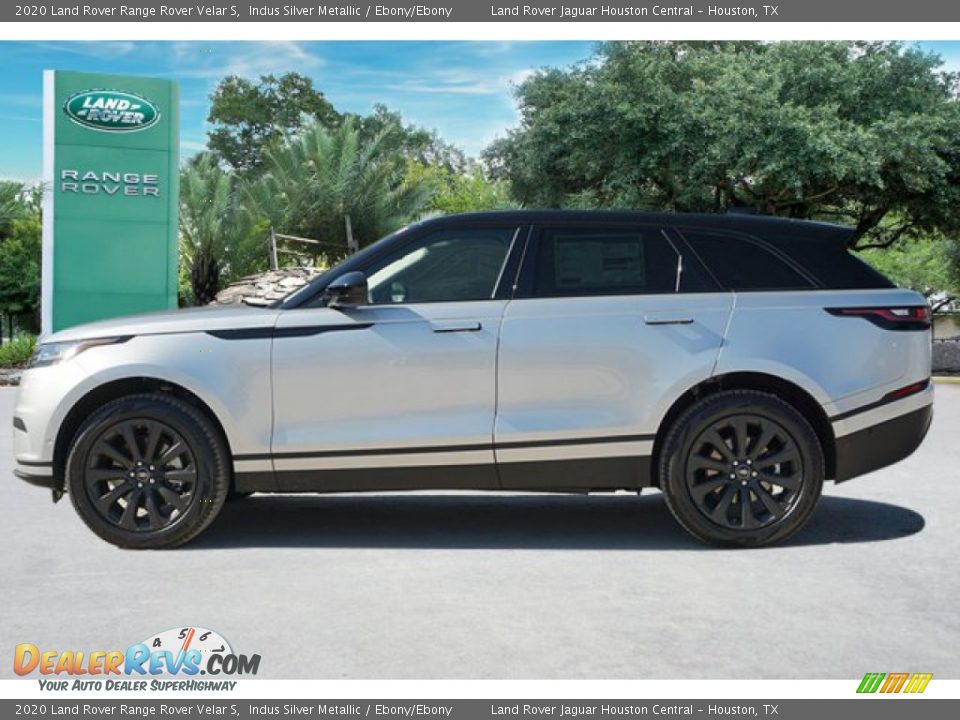 2020 Land Rover Range Rover Velar S Indus Silver Metallic / Ebony/Ebony Photo #3