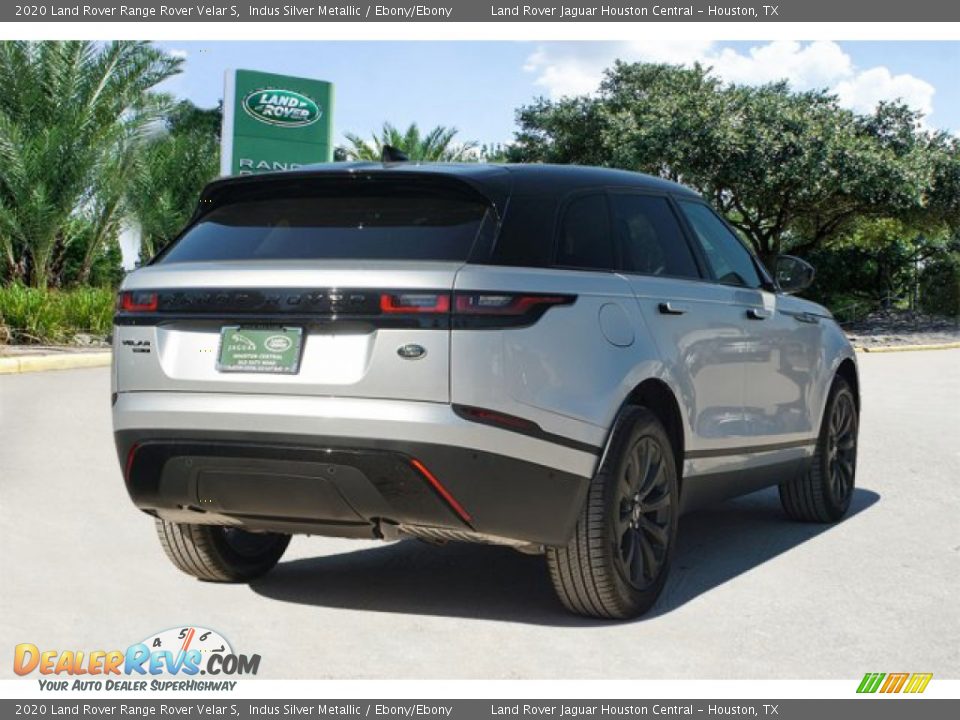 2020 Land Rover Range Rover Velar S Indus Silver Metallic / Ebony/Ebony Photo #5