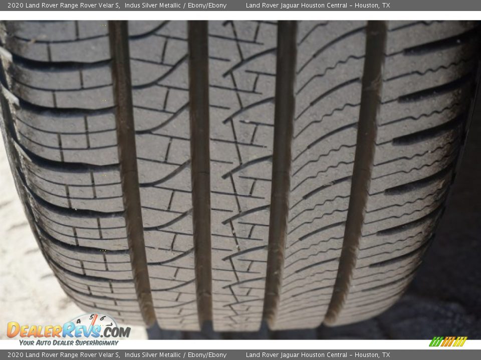 2020 Land Rover Range Rover Velar S Indus Silver Metallic / Ebony/Ebony Photo #10