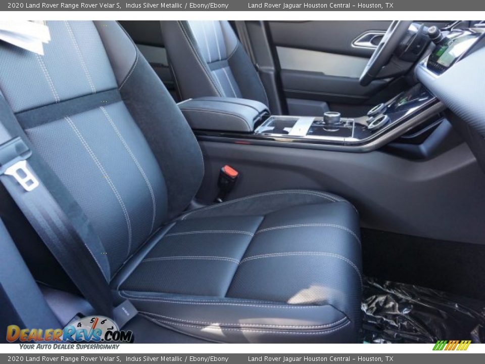 2020 Land Rover Range Rover Velar S Indus Silver Metallic / Ebony/Ebony Photo #12