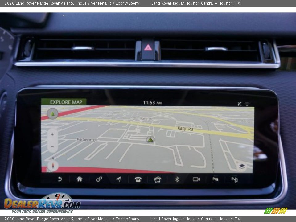 2020 Land Rover Range Rover Velar S Indus Silver Metallic / Ebony/Ebony Photo #14