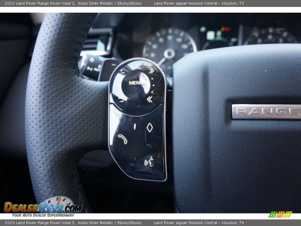 2020 Land Rover Range Rover Velar S Indus Silver Metallic / Ebony/Ebony Photo #26