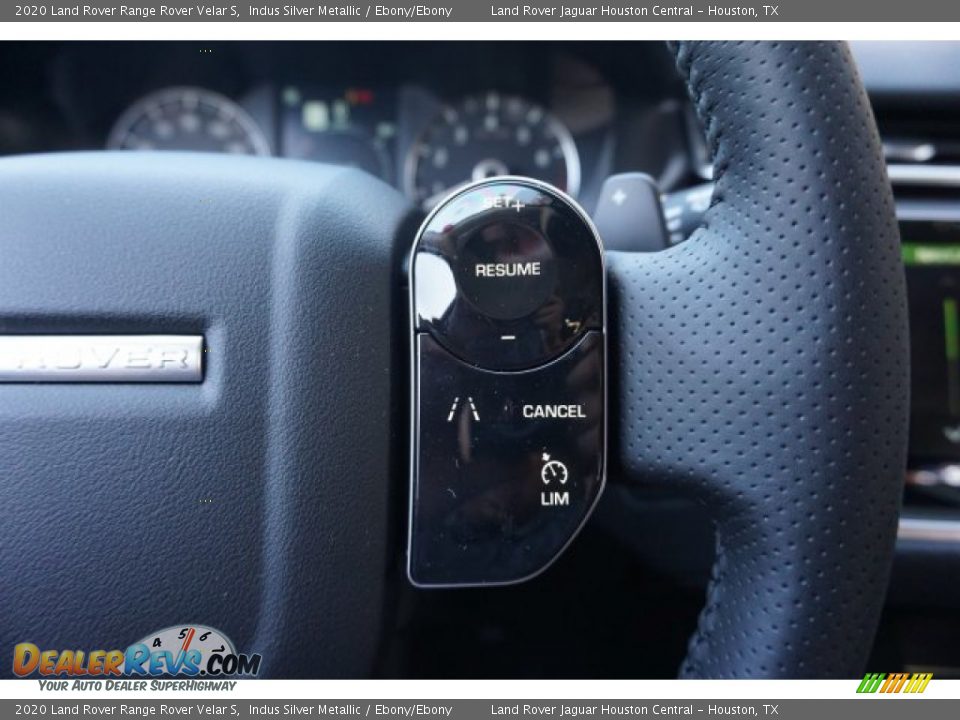 2020 Land Rover Range Rover Velar S Indus Silver Metallic / Ebony/Ebony Photo #27