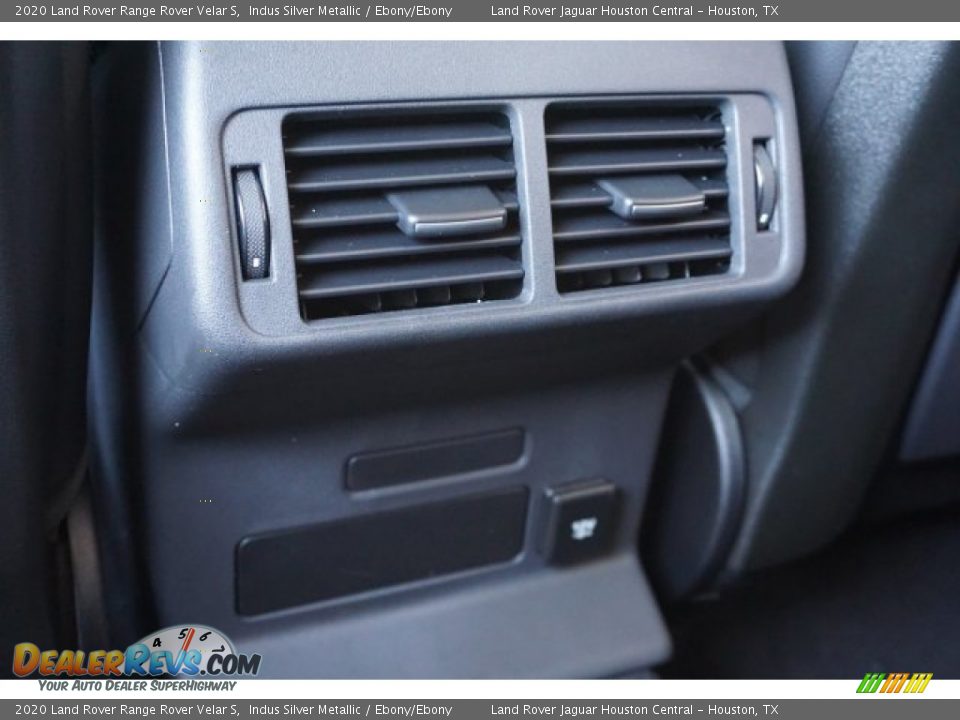 2020 Land Rover Range Rover Velar S Indus Silver Metallic / Ebony/Ebony Photo #28