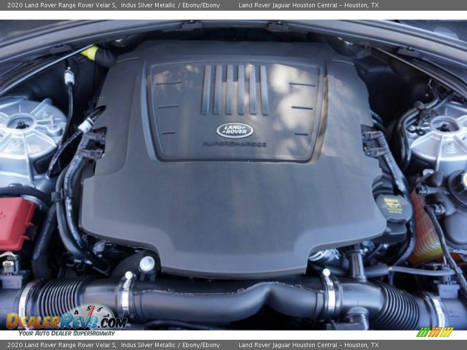 2020 Land Rover Range Rover Velar S Indus Silver Metallic / Ebony/Ebony Photo #30
