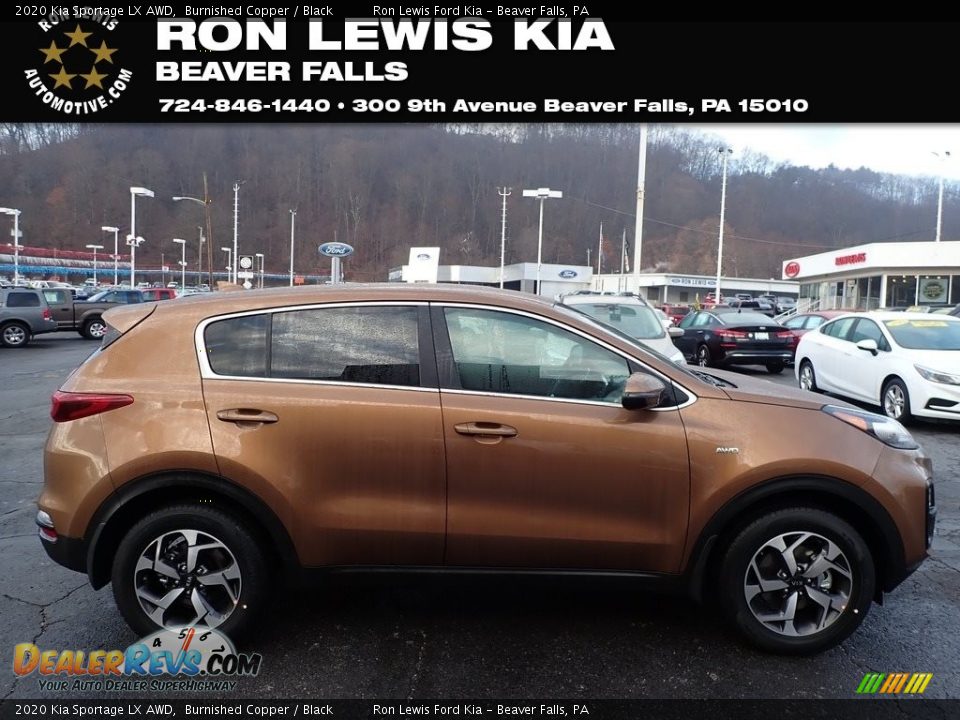 2020 Kia Sportage LX AWD Burnished Copper / Black Photo #1