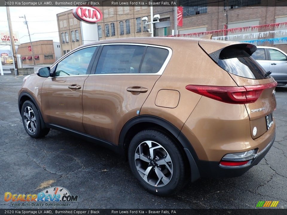 2020 Kia Sportage LX AWD Burnished Copper / Black Photo #5