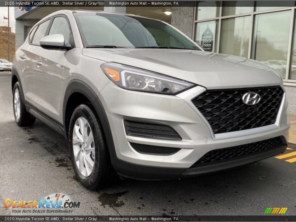 2020 Hyundai Tucson SE AWD Stellar Silver / Gray Photo #1