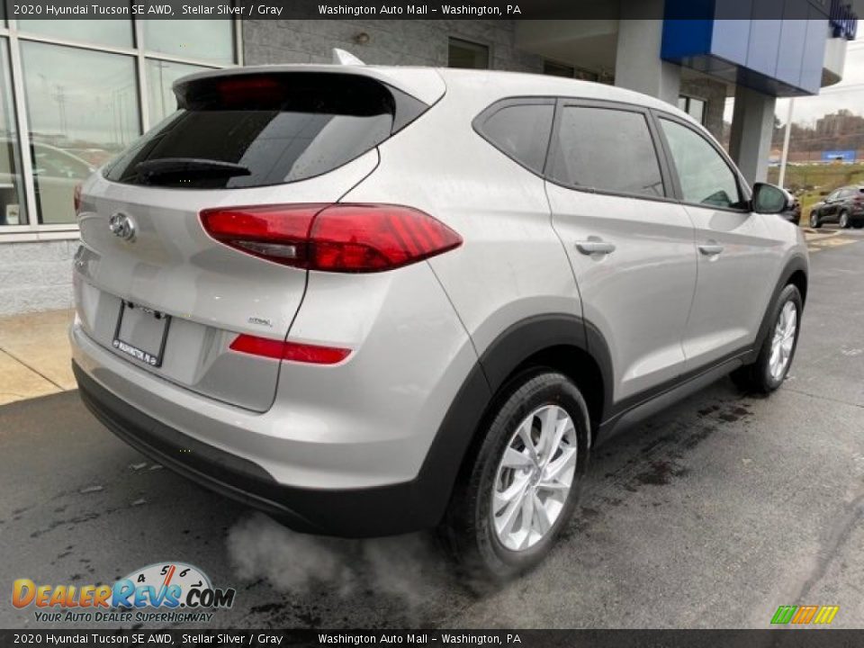 2020 Hyundai Tucson SE AWD Stellar Silver / Gray Photo #4