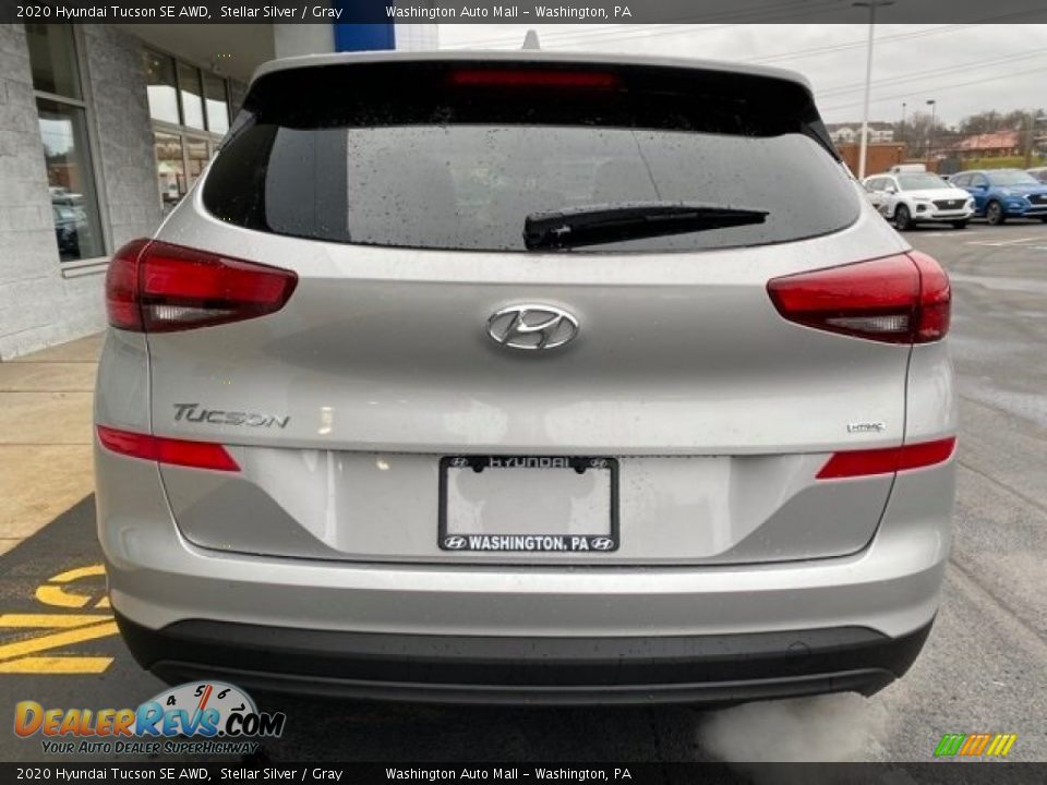 2020 Hyundai Tucson SE AWD Stellar Silver / Gray Photo #5