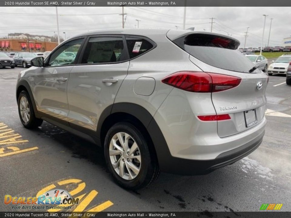 2020 Hyundai Tucson SE AWD Stellar Silver / Gray Photo #6