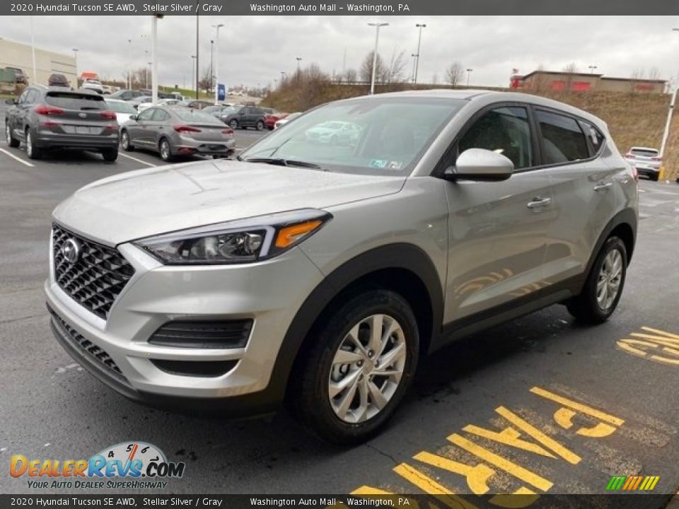 2020 Hyundai Tucson SE AWD Stellar Silver / Gray Photo #7