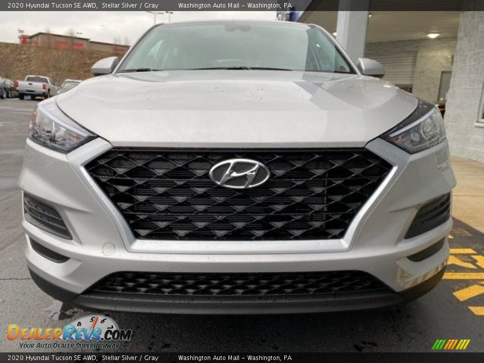 2020 Hyundai Tucson SE AWD Stellar Silver / Gray Photo #8