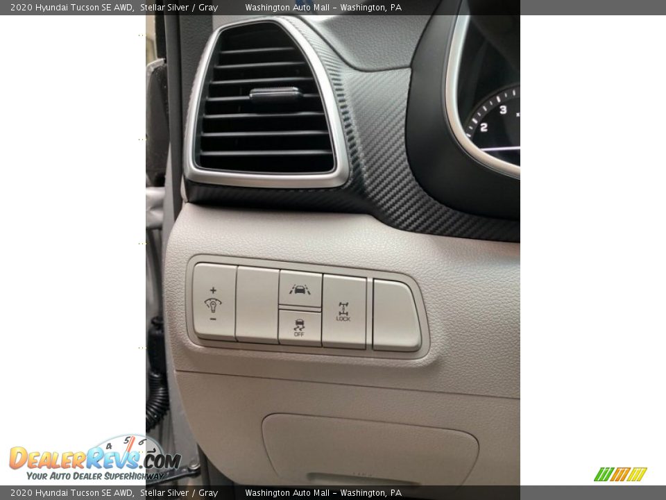 2020 Hyundai Tucson SE AWD Stellar Silver / Gray Photo #13