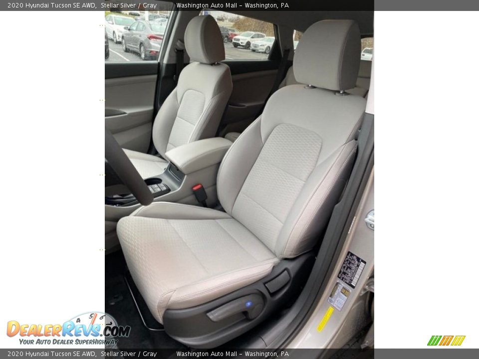2020 Hyundai Tucson SE AWD Stellar Silver / Gray Photo #15