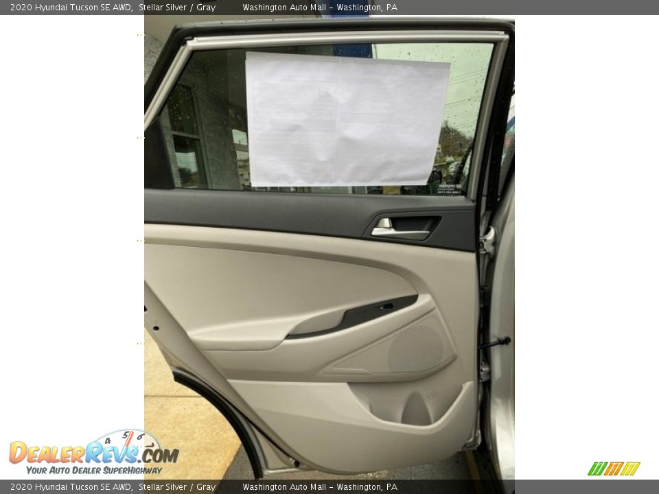 2020 Hyundai Tucson SE AWD Stellar Silver / Gray Photo #17