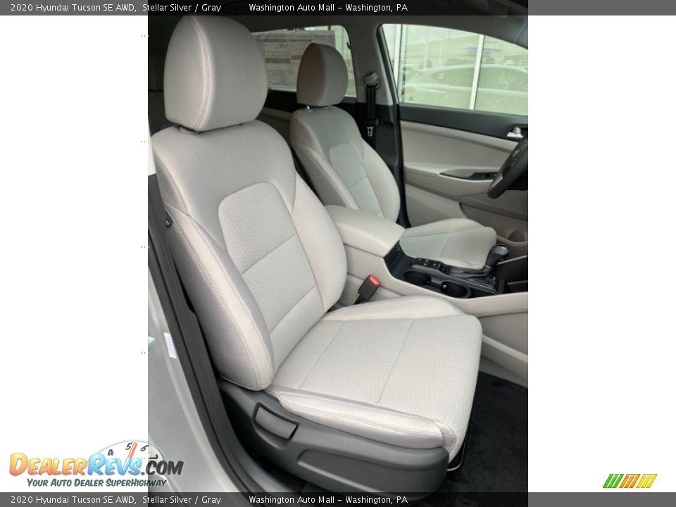 2020 Hyundai Tucson SE AWD Stellar Silver / Gray Photo #28