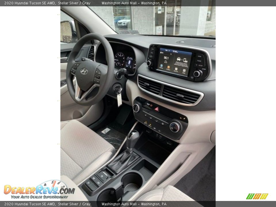 2020 Hyundai Tucson SE AWD Stellar Silver / Gray Photo #29