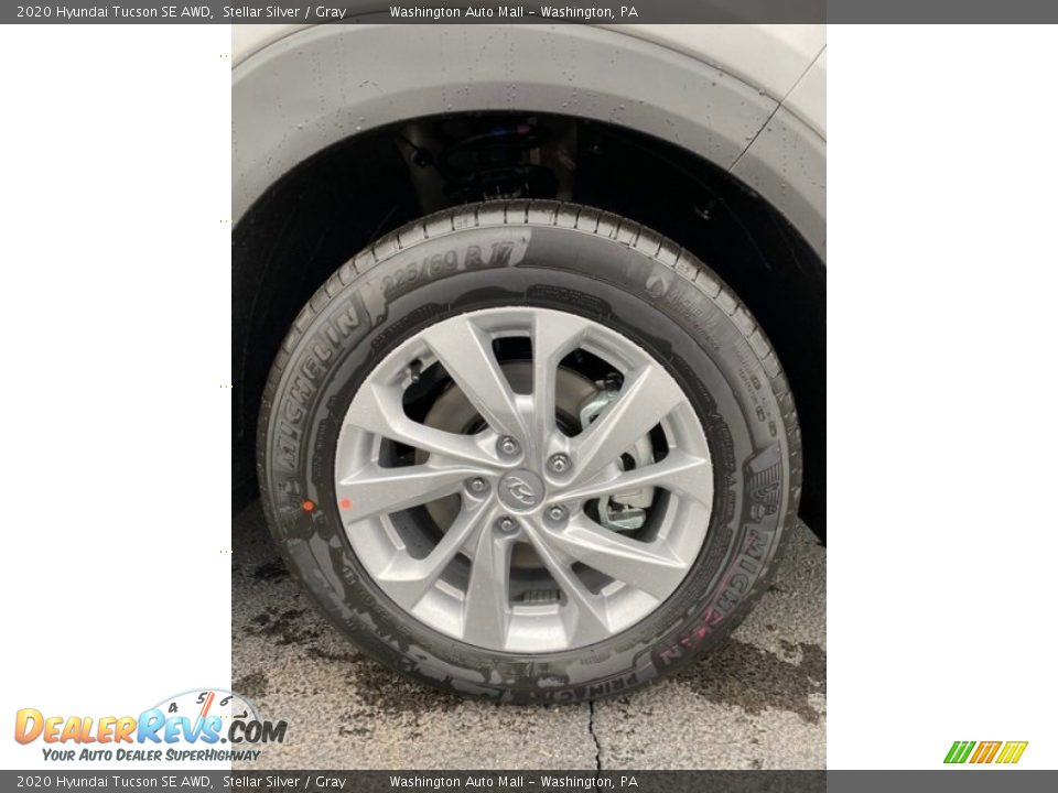 2020 Hyundai Tucson SE AWD Stellar Silver / Gray Photo #30