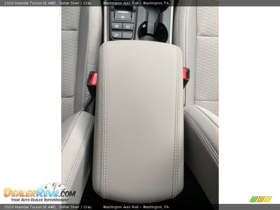 2020 Hyundai Tucson SE AWD Stellar Silver / Gray Photo #35