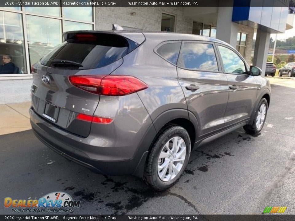 2020 Hyundai Tucson SE AWD Magnetic Force Metallic / Gray Photo #4