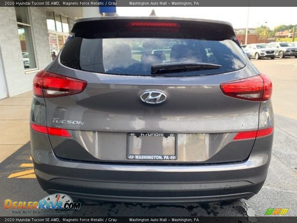 2020 Hyundai Tucson SE AWD Magnetic Force Metallic / Gray Photo #5