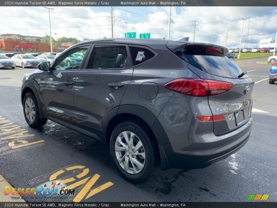 2020 Hyundai Tucson SE AWD Magnetic Force Metallic / Gray Photo #6