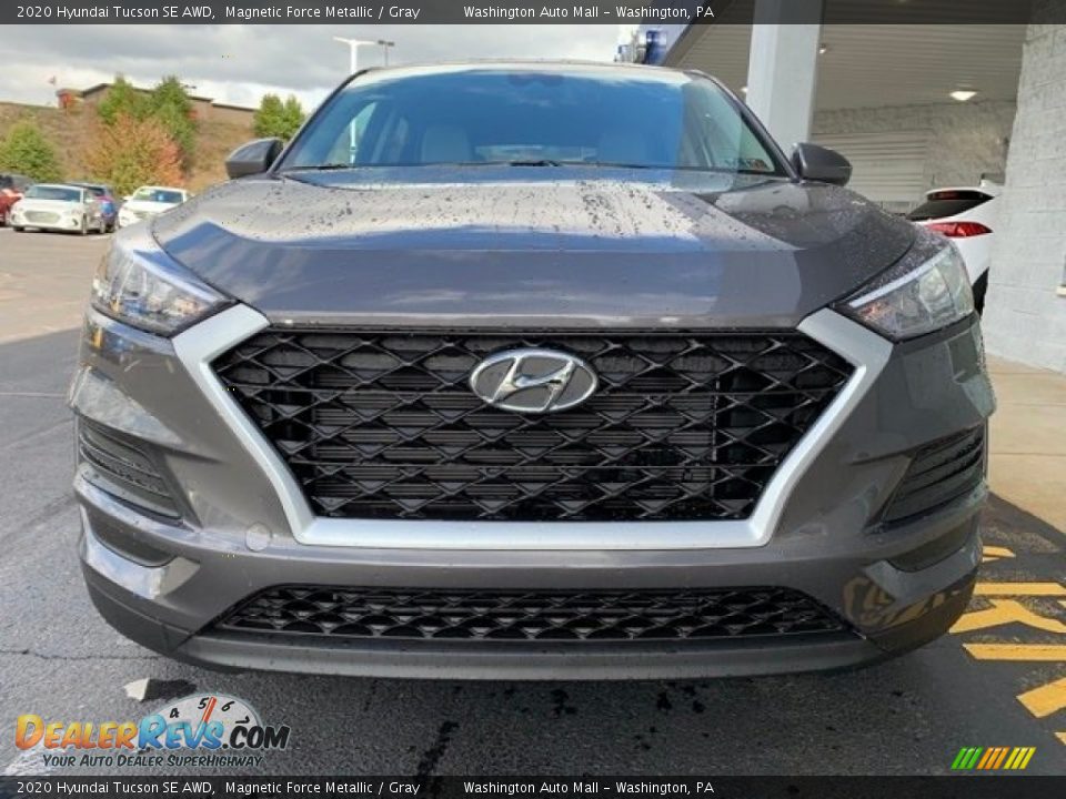 2020 Hyundai Tucson SE AWD Magnetic Force Metallic / Gray Photo #8